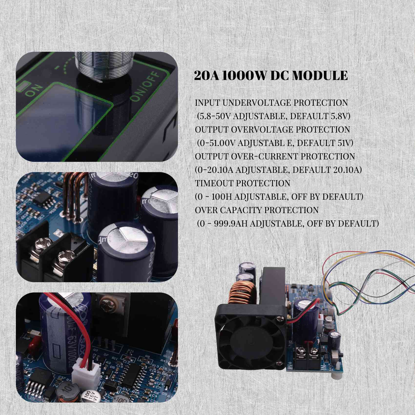 [NEWA76K!】 WZ5020L 20A 1000W D - Step Down Dc Power Supply Module 1000W review and price